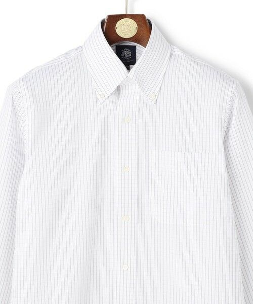 J.PRESS / ジェイプレス シャツ・ブラウス | 【PREMIUM PLEATS / 形態安定】スーピマコットングラフチェック シャツ / B.D. | 詳細3
