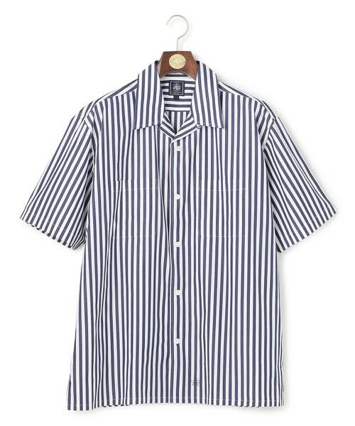 J.PRESS / ジェイプレス シャツ・ブラウス | 【J.PRESS ORIGINALS】Broad Stripe Open Half Sleeve Shirt / Baggy-Fit | 詳細4