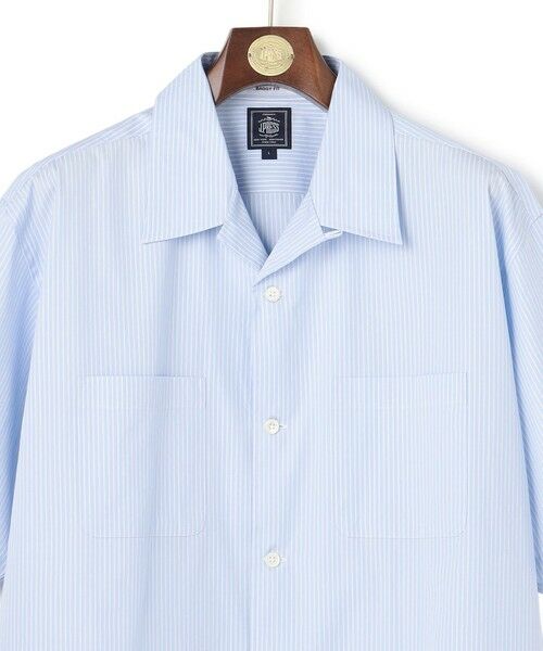 J.PRESS / ジェイプレス シャツ・ブラウス | 【J.PRESS ORIGINALS】Broad Stripe Open Half Sleeve Shirt / Baggy-Fit | 詳細11