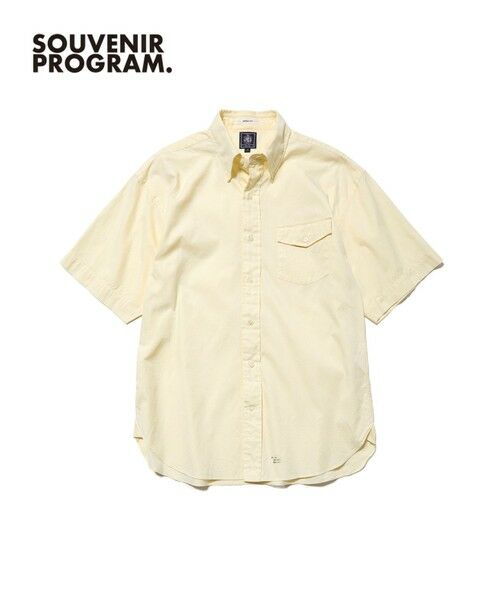 J.PRESS / ジェイプレス シャツ・ブラウス | 【J.PRESS ORIGINALS】【UNISEX】Oxford Half Sleeve Shirt / B.D. / Baggy-Fit（イエロー系）