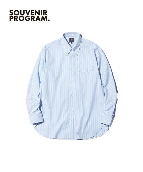 J.PRESS / ジェイプレス シャツ・ブラウス | 【J.PRESS ORIGINALS】【UNISEX】Pin Oxford Shirt / B.D. / Baggy-Fit（サックスブルー系1）