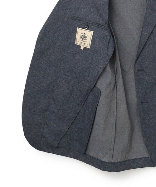 J.PRESS / ジェイプレス テーラードジャケット | 新色【MECHANICAL】【超軽量 / 清涼感 / 洗える】 ハイパワーストレッチ リネンルックジャケット_26年モデル | 詳細12