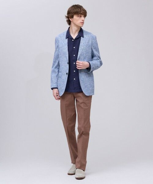 J.PRESS / ジェイプレス テーラードジャケット | 新色【MECHANICAL】【超軽量 / 清涼感 / 洗える】 ハイパワーストレッチ リネンルックジャケット_26年モデル | 詳細15