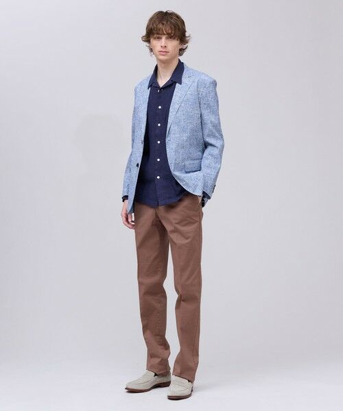 J.PRESS / ジェイプレス テーラードジャケット | 新色【MECHANICAL】【超軽量 / 清涼感 / 洗える】 ハイパワーストレッチ リネンルックジャケット_26年モデル | 詳細16