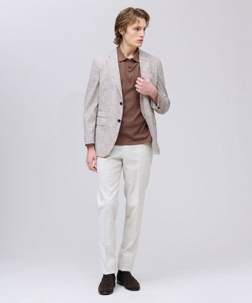 J.PRESS / ジェイプレス テーラードジャケット | 新色【MECHANICAL】【超軽量 / 清涼感 / 洗える】 ハイパワーストレッチ リネンルックジャケット_26年モデル | 詳細20