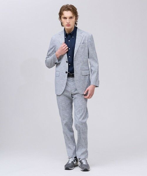 J.PRESS / ジェイプレス テーラードジャケット | 新色【MECHANICAL】【超軽量 / 清涼感 / 洗える】 ハイパワーストレッチ リネンルックジャケット_26年モデル | 詳細22