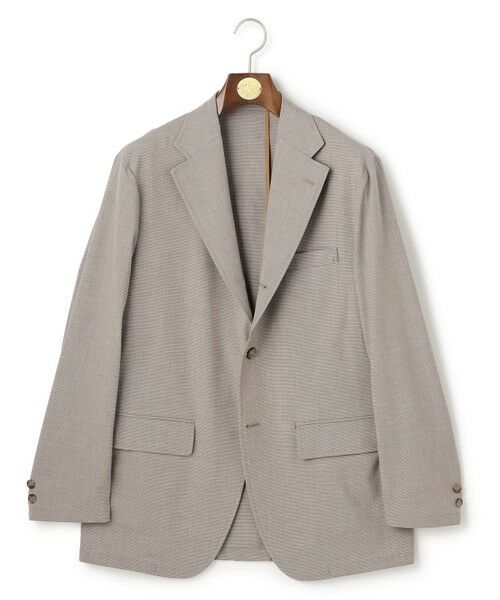 J.PRESS / ジェイプレス テーラードジャケット | 【セットアップ対応 / ストレッチ性  / 接触冷感 / 洗える】ニューコンセプトウール サマージャケット / 3B（ベージュ系8）