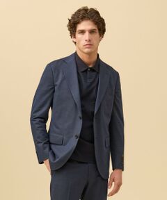 J.PRESS / ジェイプレス テーラードジャケット | 夏に嬉しい6つの高機能【セットアップ対応】【J.PRESS-POOL WOOL】ジャージーセットアップ ジャケット