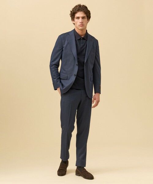 J.PRESS / ジェイプレス テーラードジャケット | 夏に嬉しい6つの高機能【セットアップ対応】【J.PRESS-POOL WOOL】ジャージーセットアップ ジャケット | 詳細1