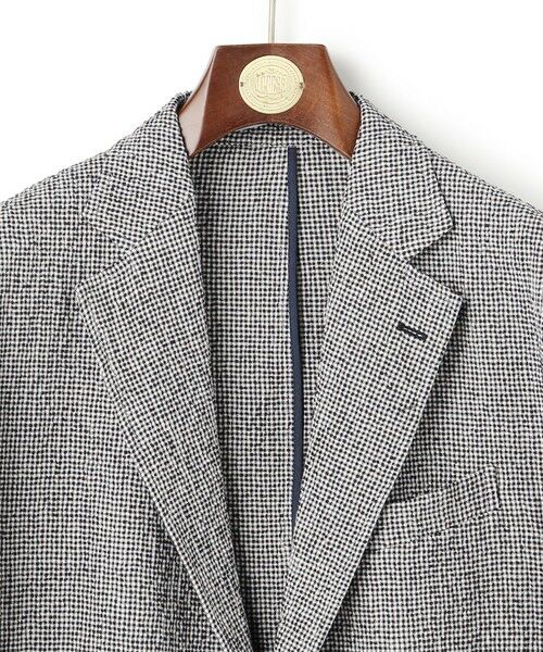 J.PRESS / ジェイプレス テーラードジャケット | 【SHACKET】ストレッチリネンサッカー ジャケット | 詳細6