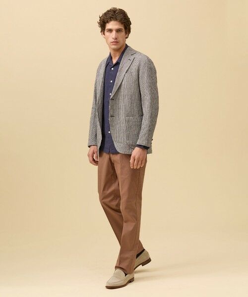 J.PRESS / ジェイプレス テーラードジャケット | 【SHACKET】ストレッチリネンサッカー ジャケット | 詳細2