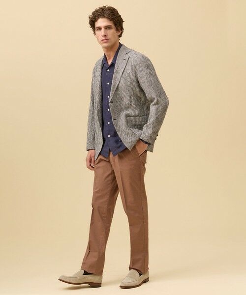 J.PRESS / ジェイプレス テーラードジャケット | 【SHACKET】ストレッチリネンサッカー ジャケット | 詳細3