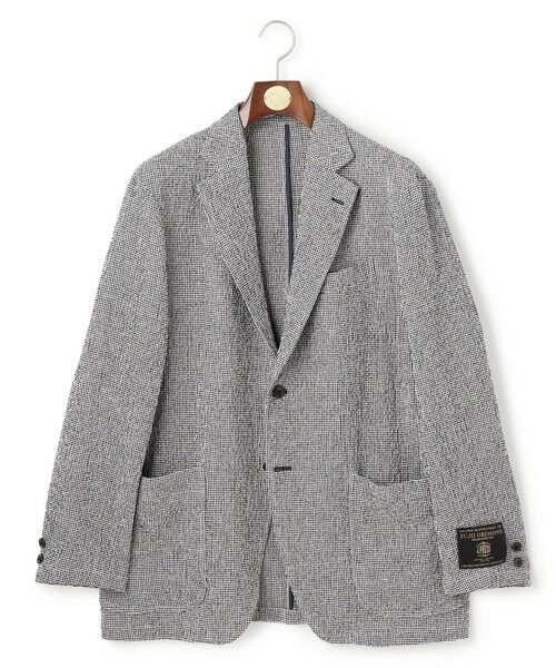 J.PRESS / ジェイプレス テーラードジャケット | 【SHACKET】ストレッチリネンサッカー ジャケット | 詳細4