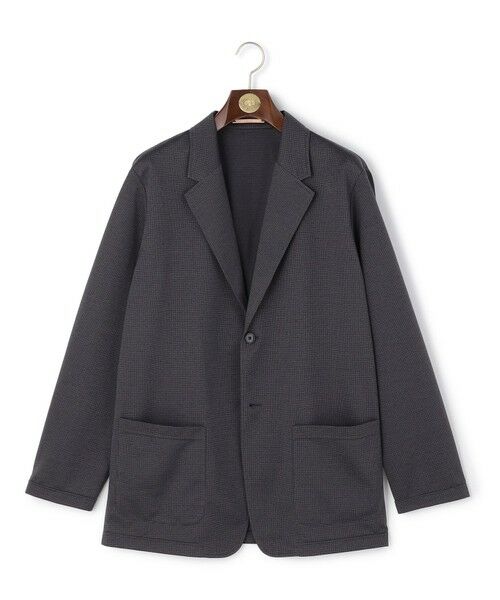 J.PRESS / ジェイプレス テーラードジャケット | 【KING SIZE】【KANEMASA JERSEY】メランジチドリジャージー カットジャケット（グレー系）