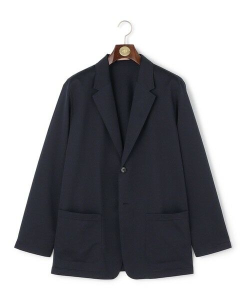 J.PRESS / ジェイプレス テーラードジャケット | 【KING SIZE】【KANEMASA JERSEY】メランジチドリジャージー カットジャケット（ネイビー系）
