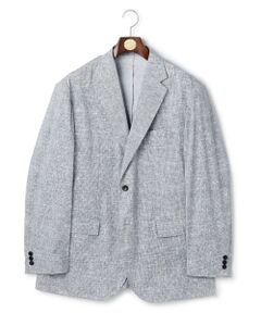 J.PRESS / ジェイプレス テーラードジャケット | 【KING SIZE / MECHANICAL】【超軽量 / 清涼感 / 洗える】 ハイパワーストレッチ リネンルックジャケット_26年モデル