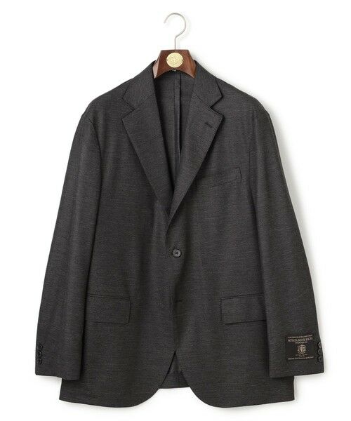 J.PRESS / ジェイプレス テーラードジャケット | 【KING SIZE / セットアップ対応】【J.PRESS-POOL WOOL】ジャージーセットアップ ジャケット（グレー系）