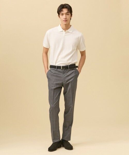 J.PRESS / ジェイプレス ポロシャツ | ジャケットインの最適解【接触冷感 / 吸水速乾】【J.PRESS PREMIUM JERSEY】スキッパー ポロシャツ | 詳細1