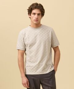 J.PRESS / ジェイプレス カットソー | ジャケットインの最適解【接触冷感 / 吸水速乾】【J.PRESS PREMIUM JERSEY】アーガイルリンクス Tシャツ