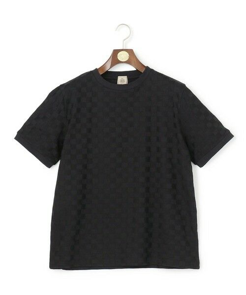 J.PRESS / ジェイプレス カットソー | ジャケットインの最適解【接触冷感 / 吸水速乾】【J.PRESS PREMIUM JERSEY】アーガイルリンクス Tシャツ | 詳細10