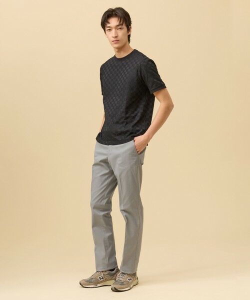 J.PRESS / ジェイプレス カットソー | ジャケットインの最適解【接触冷感 / 吸水速乾】【J.PRESS PREMIUM JERSEY】アーガイルリンクス Tシャツ | 詳細7