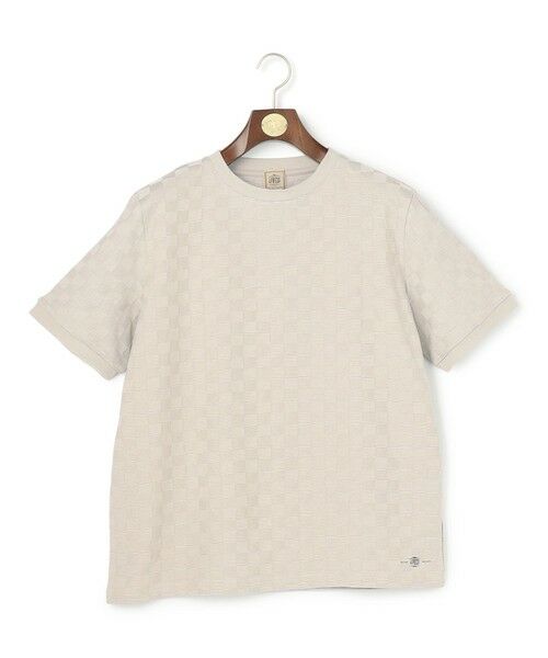 J.PRESS / ジェイプレス カットソー | ジャケットインの最適解【接触冷感 / 吸水速乾】【J.PRESS PREMIUM JERSEY】アーガイルリンクス Tシャツ | 詳細13