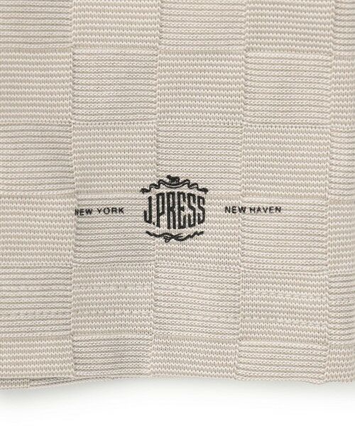 J.PRESS / ジェイプレス カットソー | ジャケットインの最適解【接触冷感 / 吸水速乾】【J.PRESS PREMIUM JERSEY】アーガイルリンクス Tシャツ | 詳細18