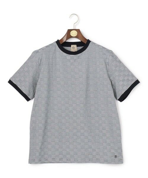 J.PRESS / ジェイプレス カットソー | ジャケットインの最適解【接触冷感 / 吸水速乾】【J.PRESS PREMIUM JERSEY】アーガイルリンクス Tシャツ | 詳細27