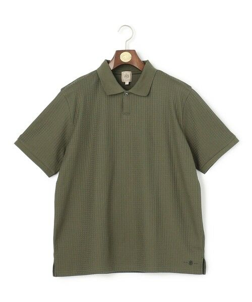J.PRESS / ジェイプレス ポロシャツ | 【KING SIZE】【J.PRESS PREMIUM JERSEY】スキッパー ポロシャツ（カーキ系）