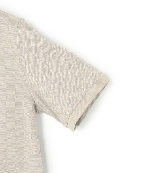 J.PRESS / ジェイプレス カットソー | 【KING SIZE / 接触冷感 / 吸水速乾】【J.PRESS PREMIUM JERSEY】アーガイルリンクス Tシャツ | 詳細4