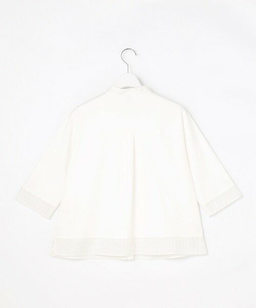 J.PRESS / ジェイプレス カットソー | エンブロコンビ シャツジャージー バンドカラー カットソー | 詳細8