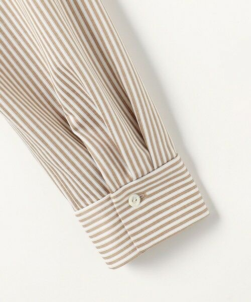 J.PRESS / ジェイプレス カットソー | ストライプジャガード バンドカラー カットソー | 詳細6