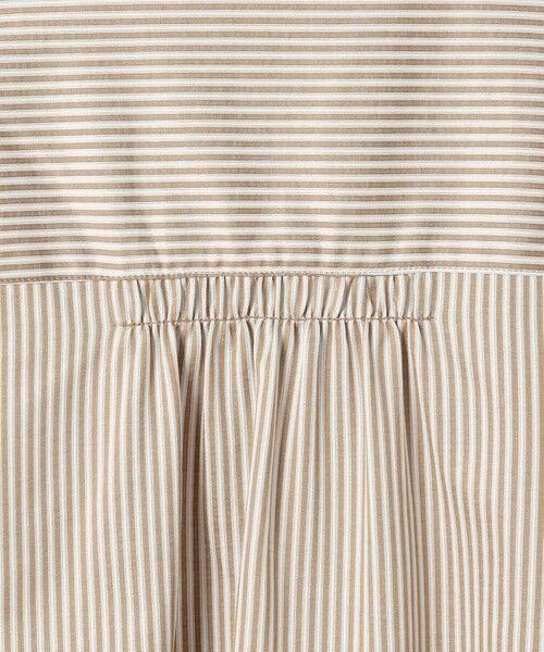 J.PRESS / ジェイプレス カットソー | ストライプジャガード バンドカラー カットソー | 詳細8