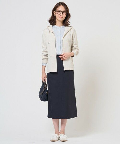 J.PRESS / ジェイプレス カットソー | ストライプジャガード バンドカラー カットソー | 詳細14