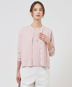 J.PRESS / ジェイプレス カーディガン・ボレロ | Rayon Elite Stretch クルーネック カーディガン