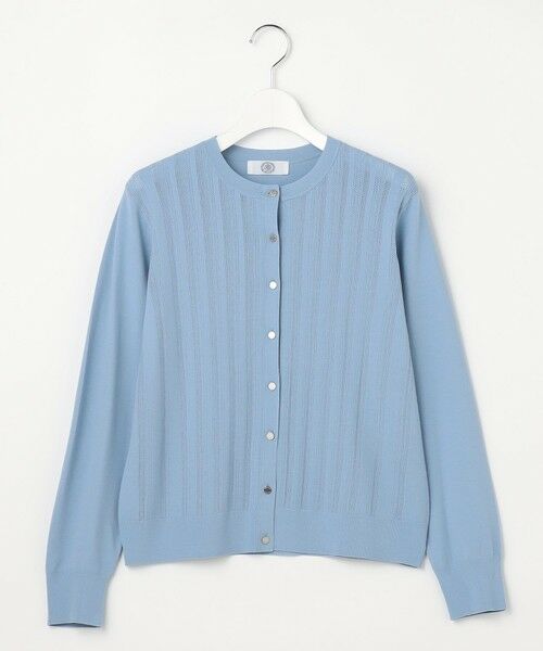 J.PRESS / ジェイプレス カーディガン・ボレロ | Rayon Elite Stretch クルーネック カーディガン | 詳細8