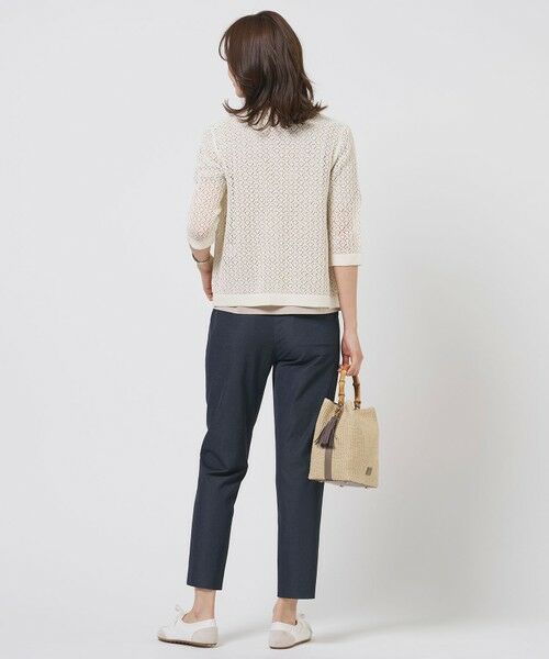 J.PRESS / ジェイプレス カーディガン・ボレロ | LINEN COTTON BLEND ニット カーディガン | 詳細2