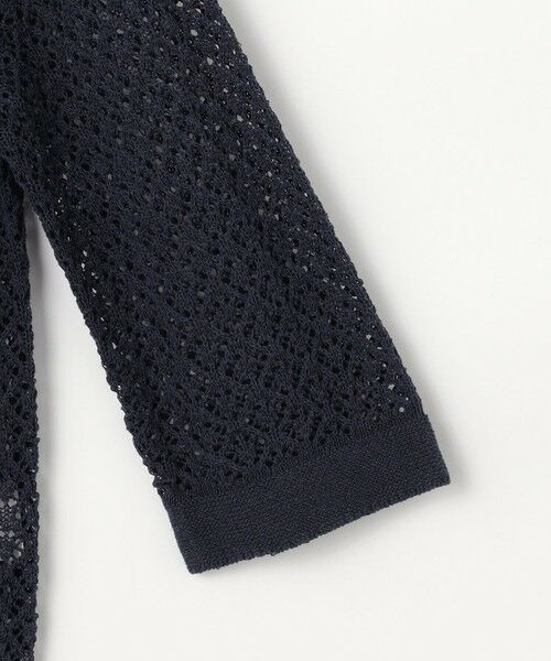 J.PRESS / ジェイプレス カーディガン・ボレロ | LINEN COTTON BLEND ニット カーディガン | 詳細8