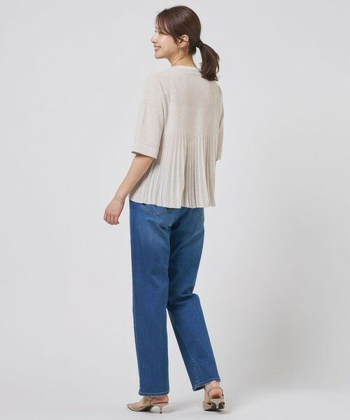 J.PRESS / ジェイプレス ニット・セーター | Vis/Pe スパーク バックプリーツ ニット | 詳細2