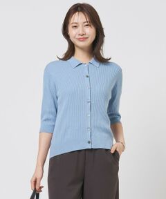 J.PRESS / ジェイプレス ニット・セーター | LINEN COTTON ポロ ニット