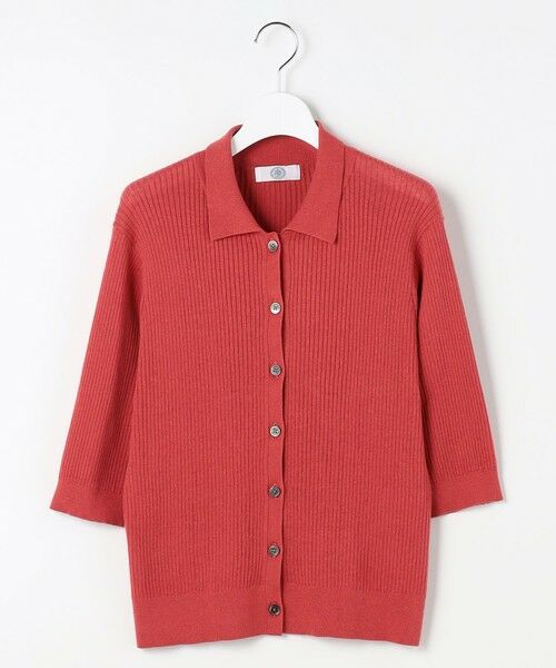 J.PRESS / ジェイプレス ニット・セーター | LINEN COTTON ポロ ニット | 詳細3