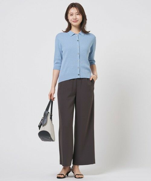 J.PRESS / ジェイプレス ニット・セーター | LINEN COTTON ポロ ニット | 詳細3