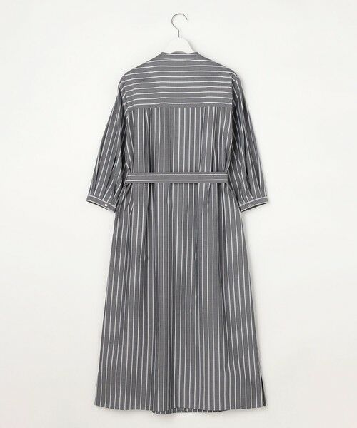 J.PRESS / ジェイプレス ロング・マキシ丈ワンピース | TC ハイカウントストライプ シャツ ワンピース | 詳細4