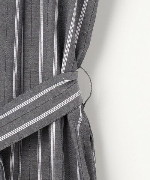 J.PRESS / ジェイプレス ロング・マキシ丈ワンピース | TC ハイカウントストライプ シャツ ワンピース | 詳細9