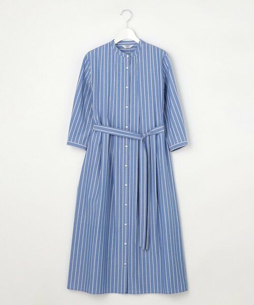 J.PRESS / ジェイプレス ロング・マキシ丈ワンピース | TC ハイカウントストライプ シャツ ワンピース | 詳細22