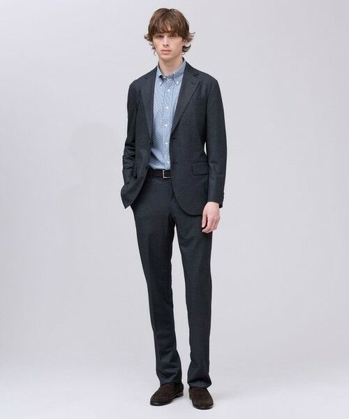 J.PRESS / ジェイプレス スラックス・ドレスパンツ | 夏に嬉しい6つの高機能【J.PRESS-POOL WOOL】【セットアップ対応】ジャージーセットアップ スラックス | 詳細1