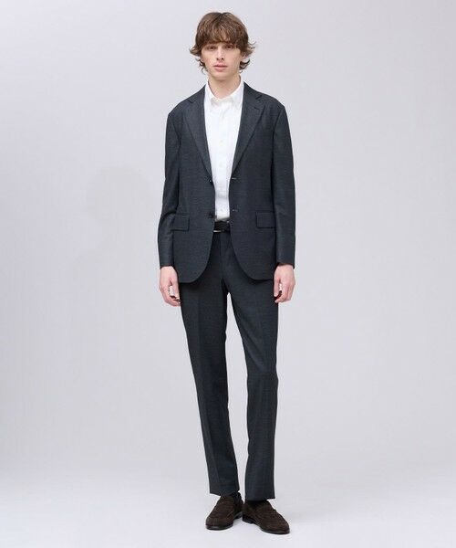 J.PRESS / ジェイプレス スラックス・ドレスパンツ | 夏に嬉しい6つの高機能【J.PRESS-POOL WOOL】【セットアップ対応】ジャージーセットアップ スラックス | 詳細3
