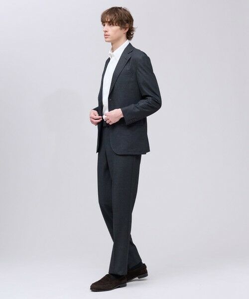 J.PRESS / ジェイプレス スラックス・ドレスパンツ | 夏に嬉しい6つの高機能【J.PRESS-POOL WOOL】【セットアップ対応】ジャージーセットアップ スラックス | 詳細4