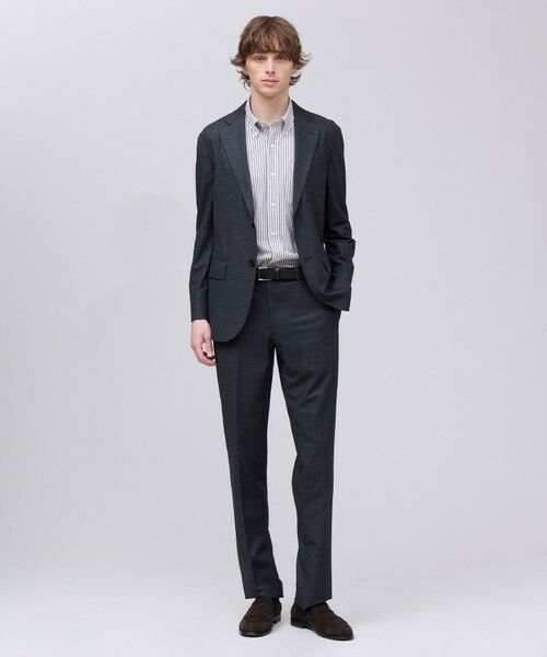 J.PRESS / ジェイプレス スラックス・ドレスパンツ | 夏に嬉しい6つの高機能【J.PRESS-POOL WOOL】【セットアップ対応】ジャージーセットアップ スラックス | 詳細5