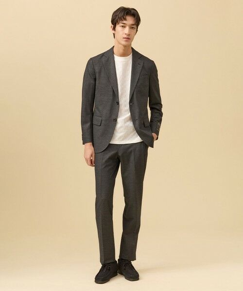 J.PRESS / ジェイプレス スラックス・ドレスパンツ | 夏に嬉しい6つの高機能【J.PRESS-POOL WOOL】【セットアップ対応】ジャージーセットアップ スラックス | 詳細7